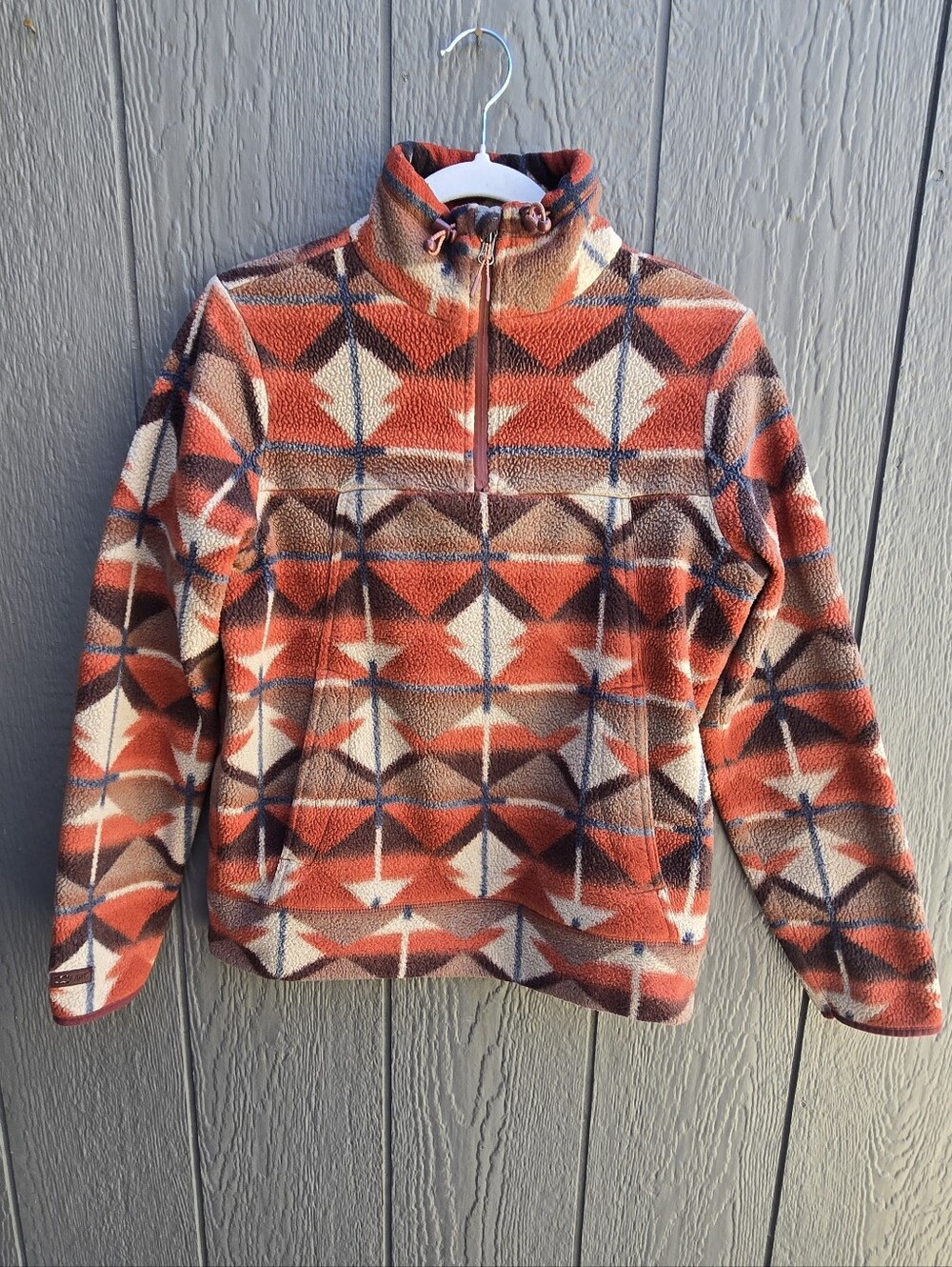 Billabong Fleece W/ Zip Up Collar